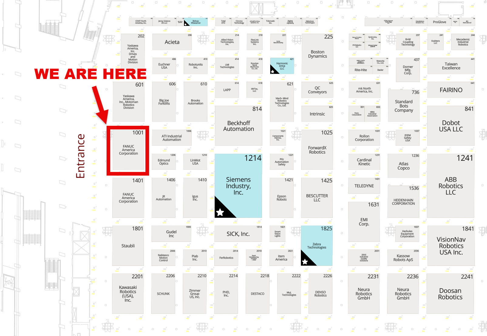 Show Floor Map
